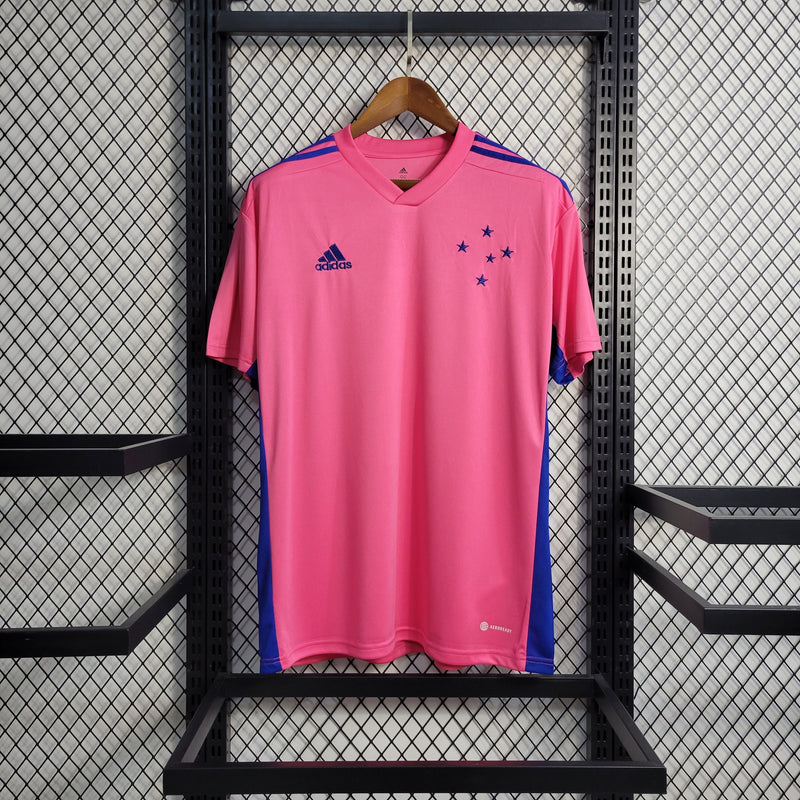 Camisa Cruzeiro Edição Especial Rosa 22/23 - Versão Torcedor