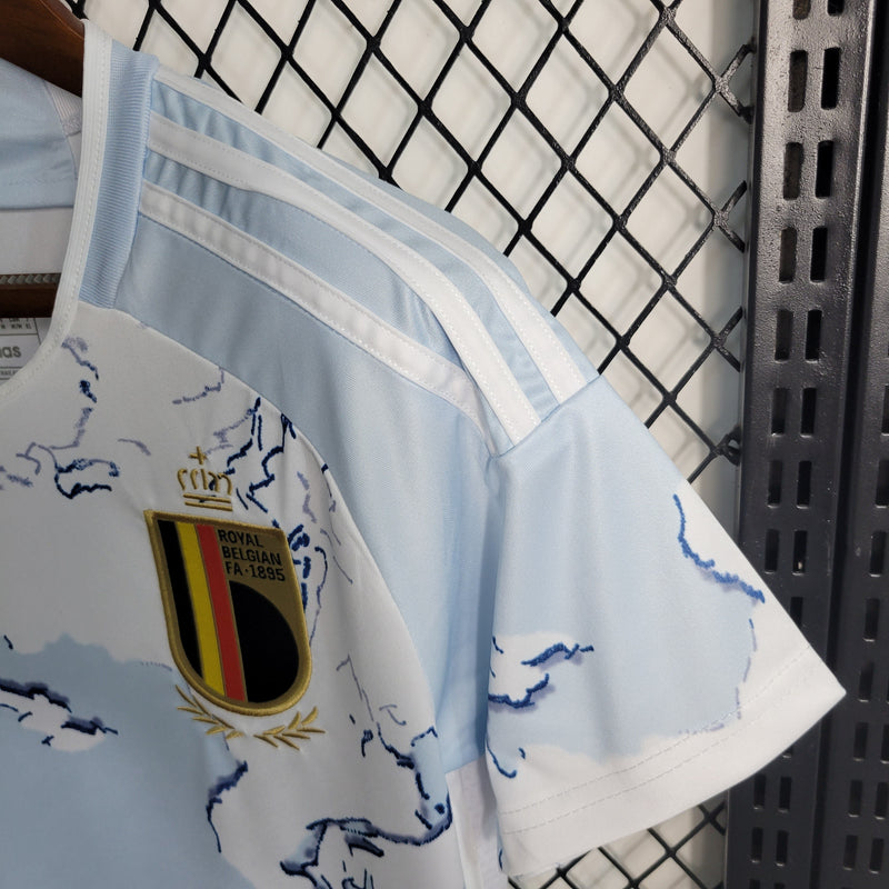 Camisa Bélgica Home  23/24 - Adidas Feminina