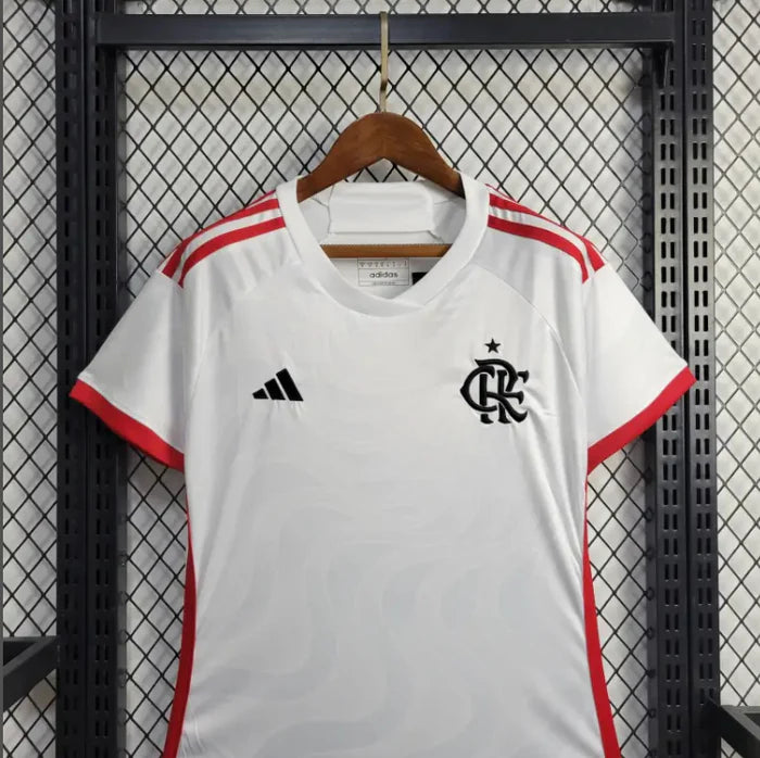 Camisa Flamengo Visitante Adidas feminina 24/25 - Versão Torcedor