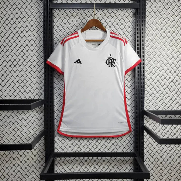 Camisa Flamengo Visitante Adidas feminina 24/25 - Versão Torcedor